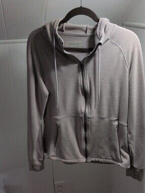 Avalanche Women's Light Taupe Full-Zip Hoodie with Hood